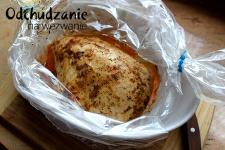 Pieczona pierś z indyka