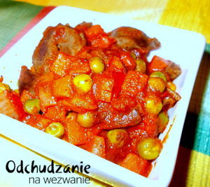 Potrawka z serc indyczych