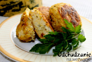 Dyniowe kotlety z kaszą jaglaną