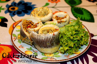 Śledź z musztardą