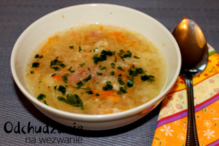 Zupa z kiszonej kapusty